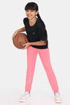 Zelocity Girls Quick Dry Relaxed Top - Jet Black — thumbnail 4